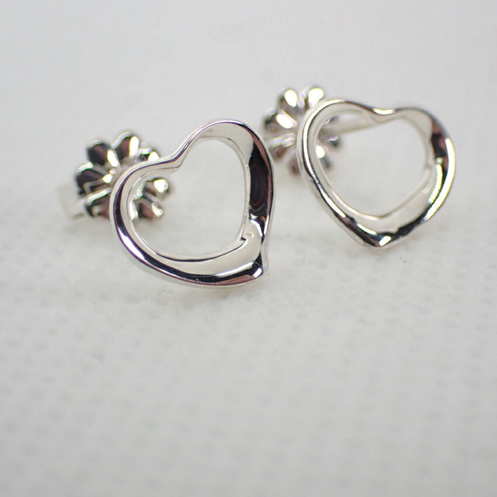 925 Open Heart Earrings A740810