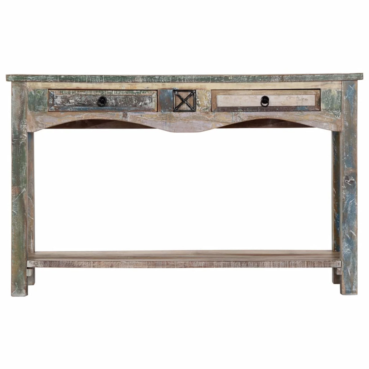 Console Table Solid Reclaimed Wood V2842