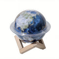 Galaxy Humidifier With Colorful Lights USB Humidifier Large Spray Night Light C343