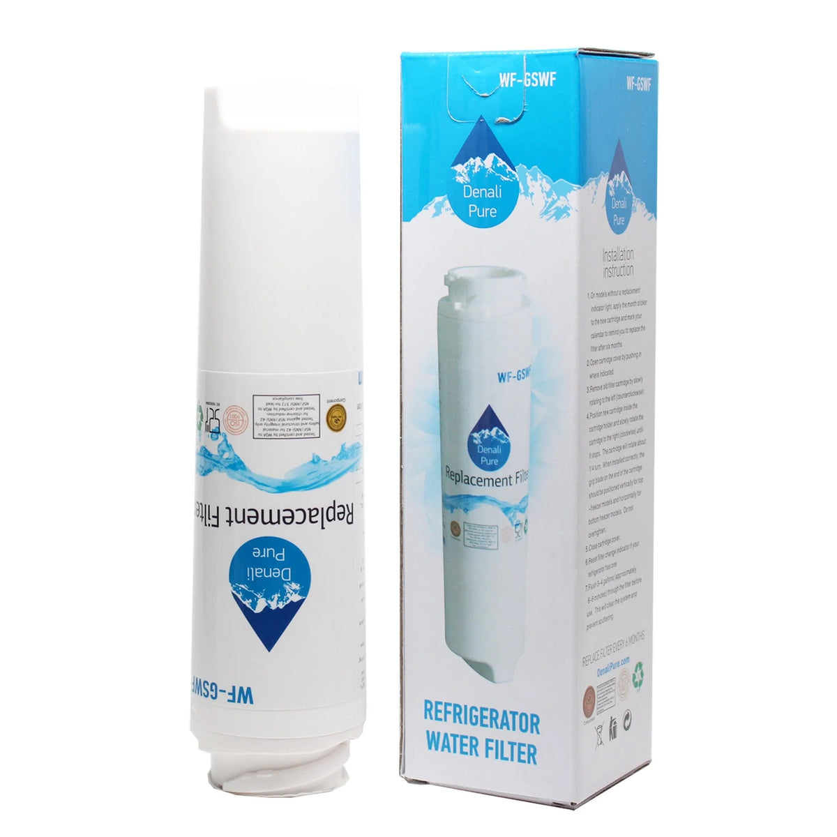 5-Pack Replacement Refrigerator Water Filter I3058