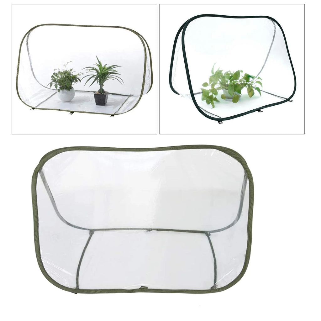 Mini Garden Greenhouse Transparent Waterproof Portable Plant Growing Tent F966566