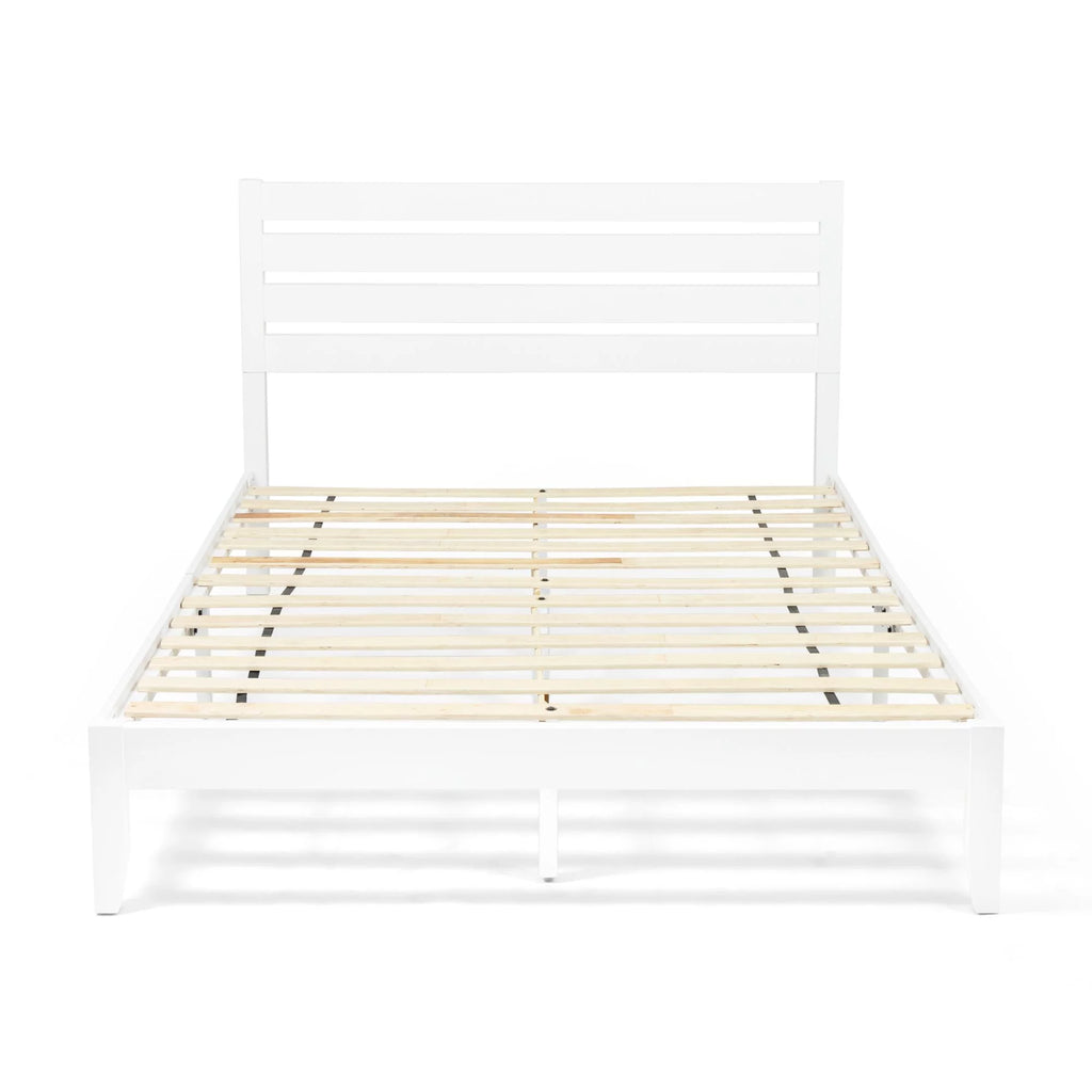 White Queen Acacia Wood Headboard W50145
