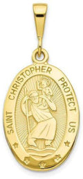St. Christopher Medal Pendant J9400