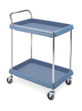 Blue 2-Shelf Utility Cart J913