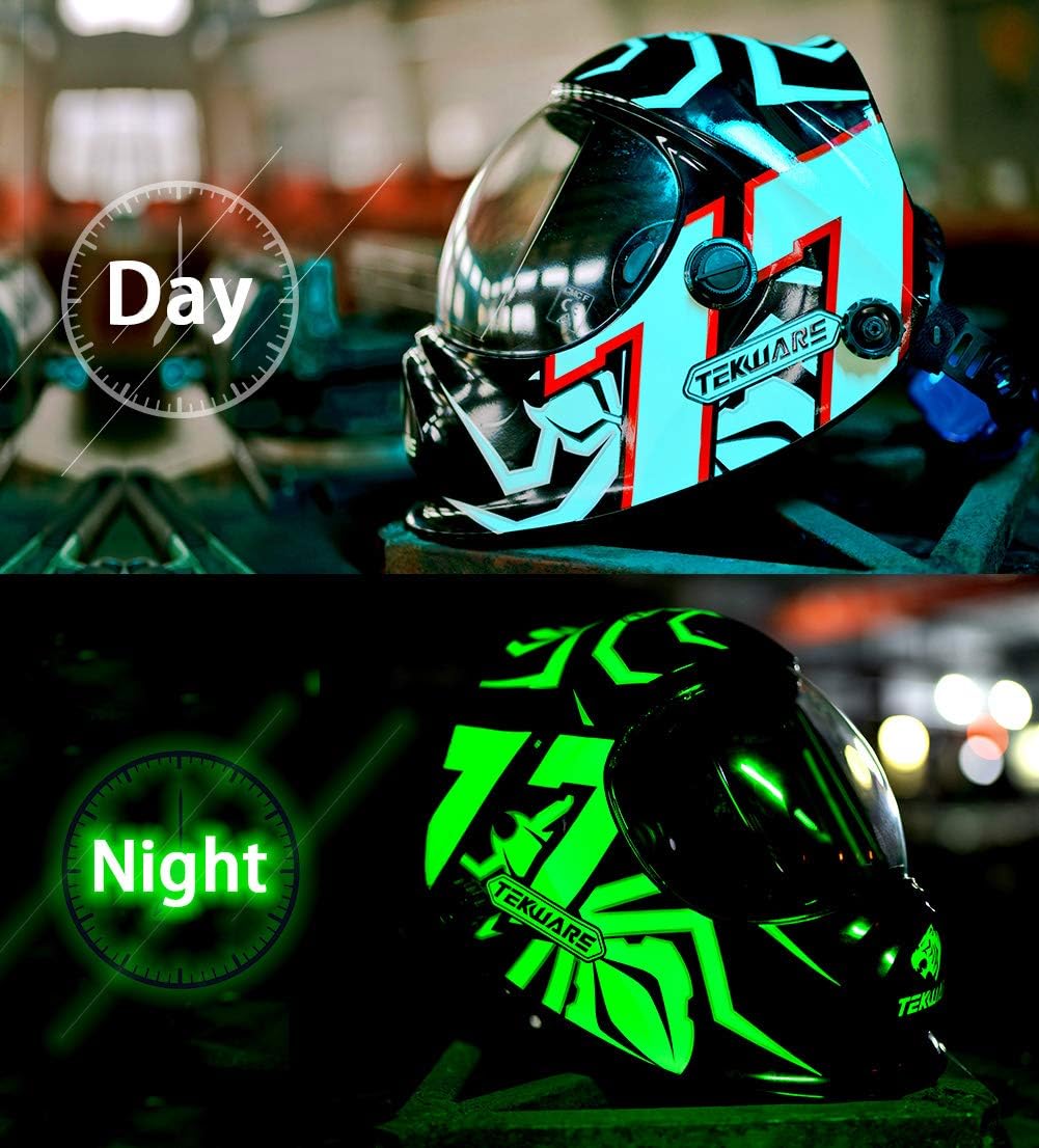 Solar Powered Auto Darkening Welding Helmet with 4 Arc Sensor C370