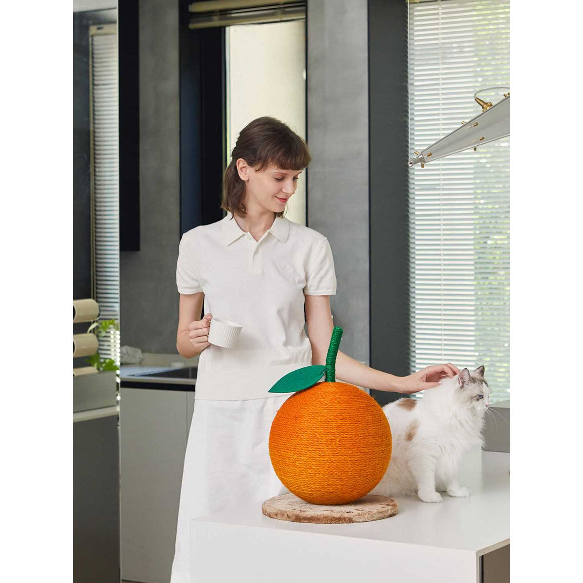 Cat Scratching Ball Toy Z8510