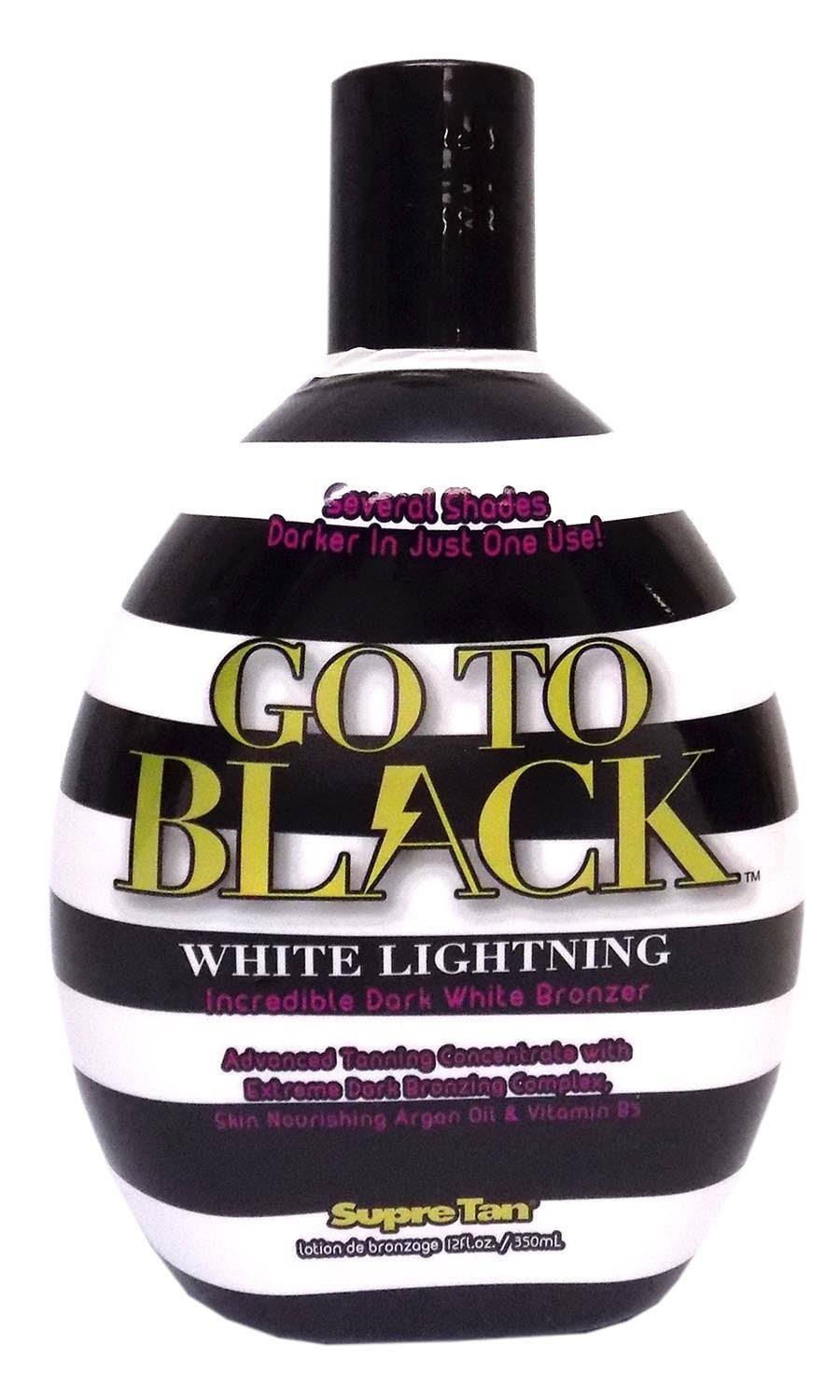 Black White Bronzing Tanning Lotion F98077