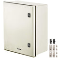 NEMA 4X Fiberglass Steel Electrical Box, 20 x 16 x 8 inches, IP66 Waterproof Hinged Junction Box P9685