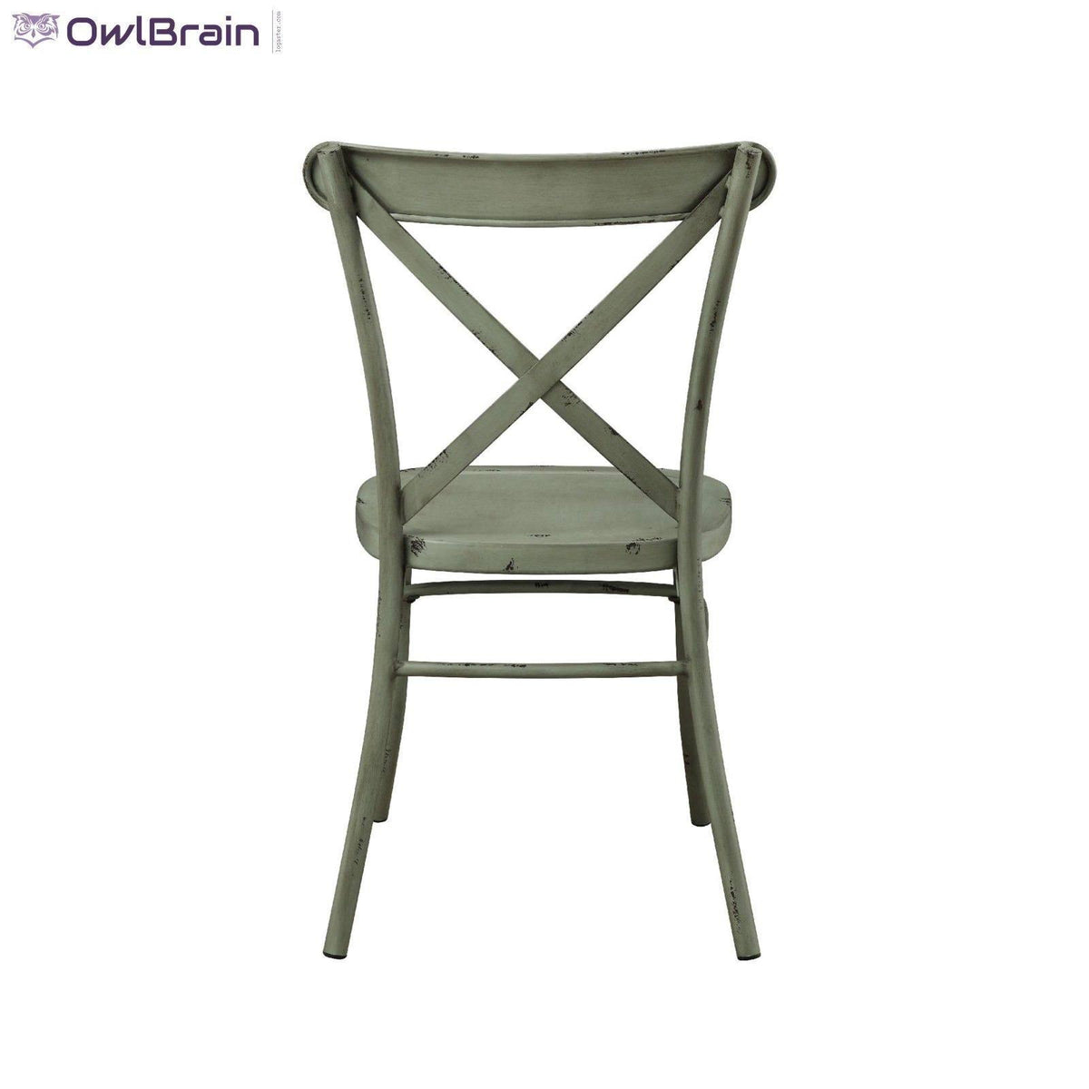 Distressed Green Dining Chair, Set of 2 H66613
