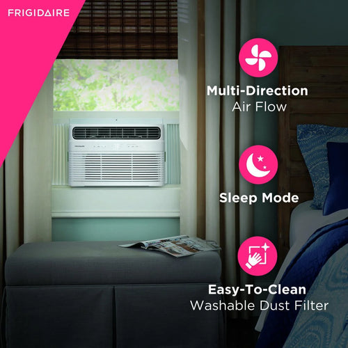 12,000 BTU White Window Air Conditioner Y472587