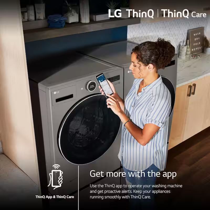 4.5 cu. ft. Stackable Smart Front Load Washer K384