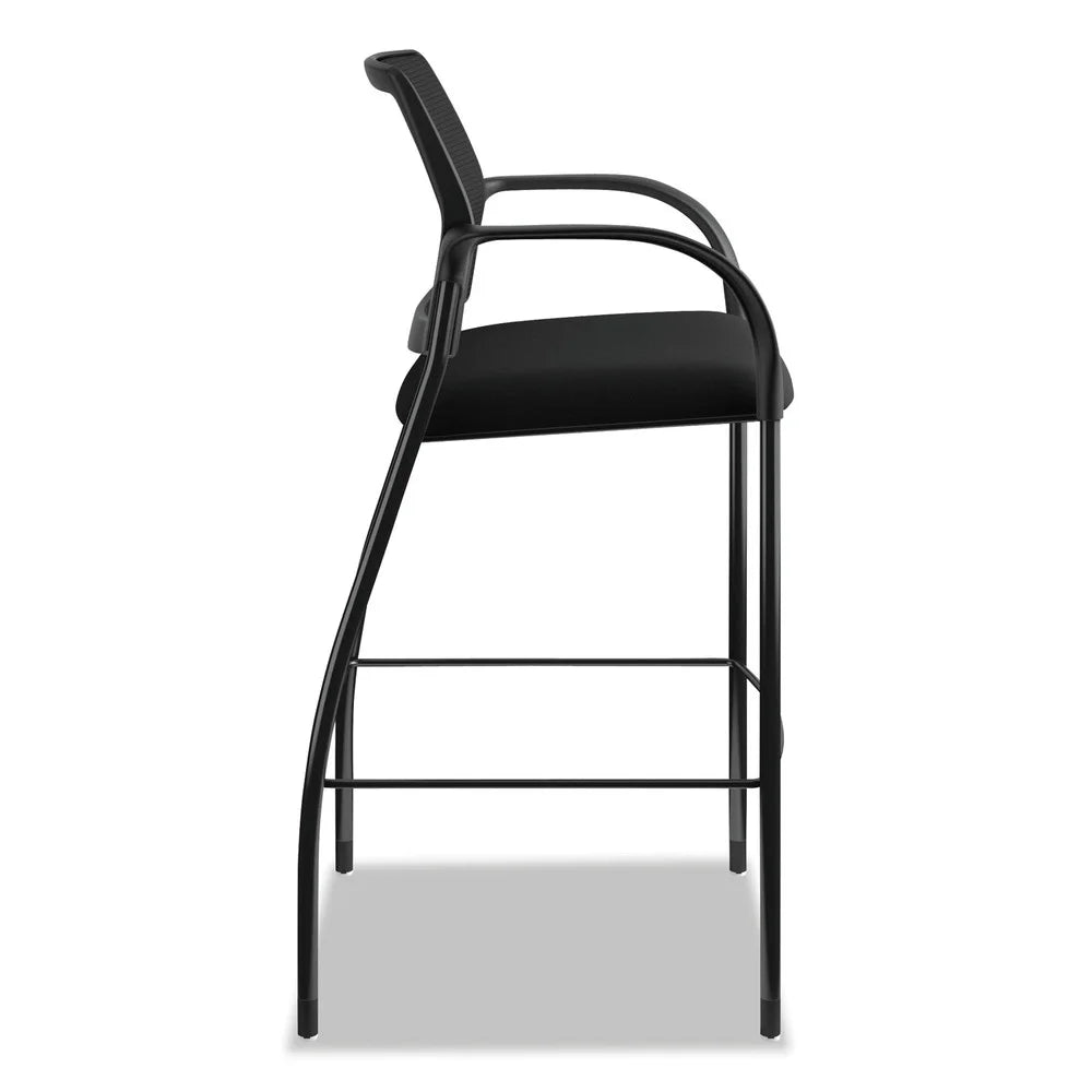 Black Cafe-Height Stool R66162
