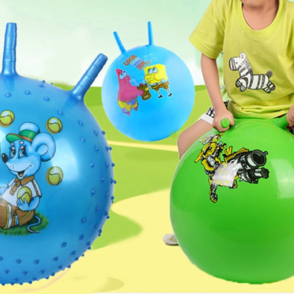 Inflatable Rubber Hopping Ball for Kids J680