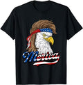 Patriotic USA Eagle T-Shirt D5641