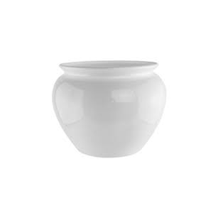 White Jardiniere, Pack of 24 Z416