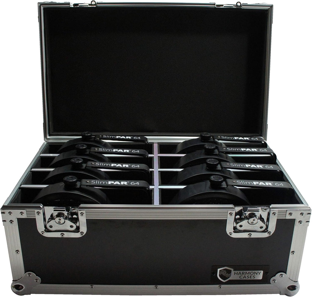 8 Space Slimpar Can Light Flight Case H8251