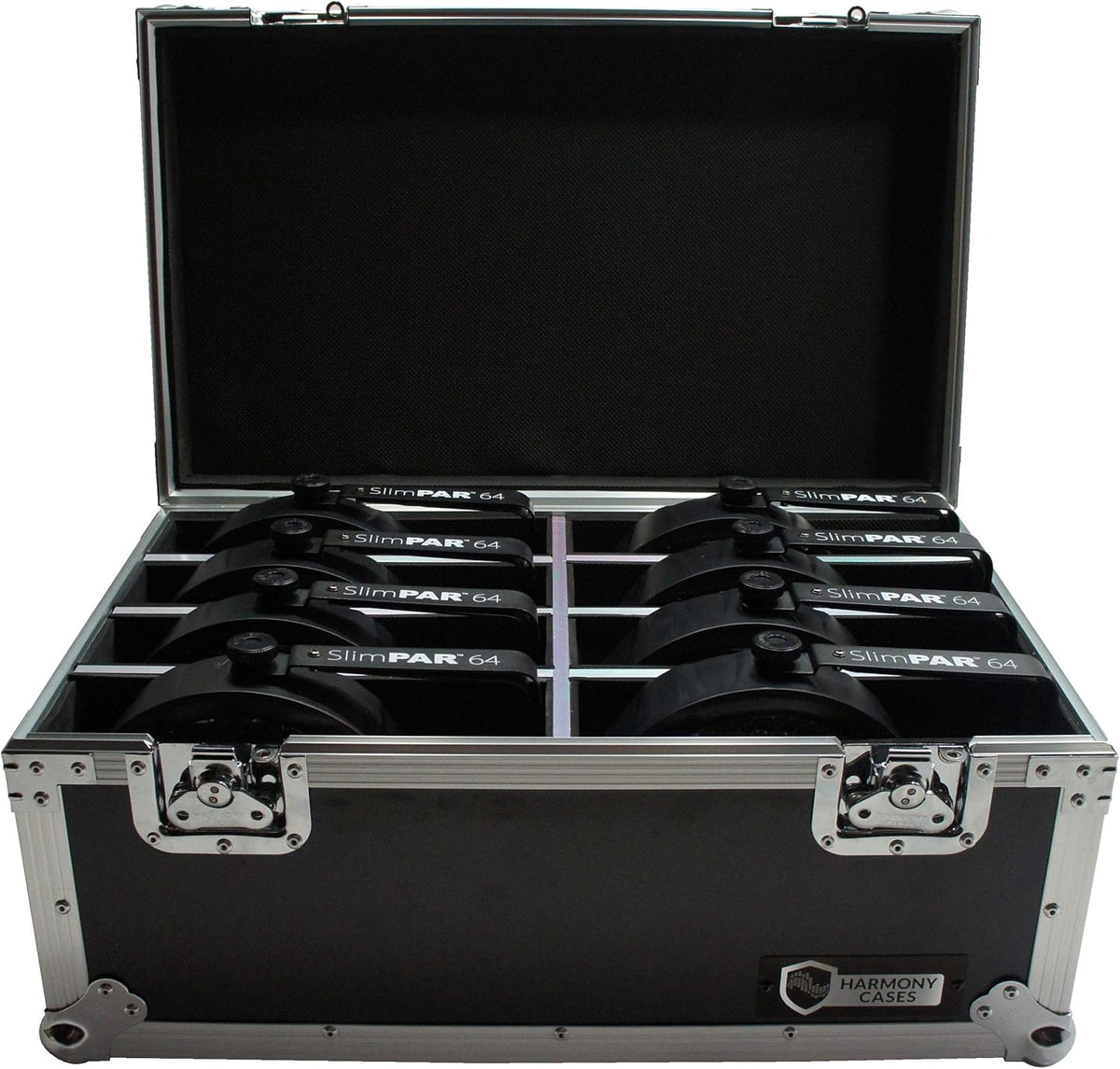8 Space Slimpar Can Light Flight Case H8251