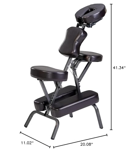 Portable Lightweight Folding Massage Chair with Carrying Bag D9262