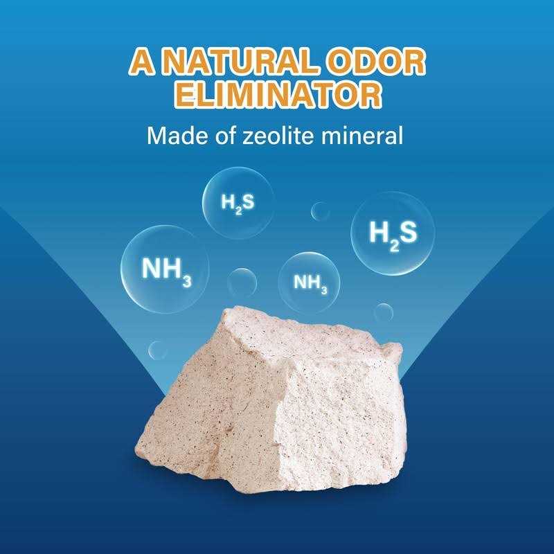 Cat Litter Pellets Zeolite Odor Control F89895