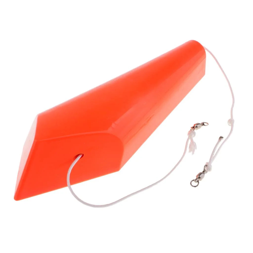 1 Pair Splashing Float Trolling Board Planer Fishing Slippers N69209