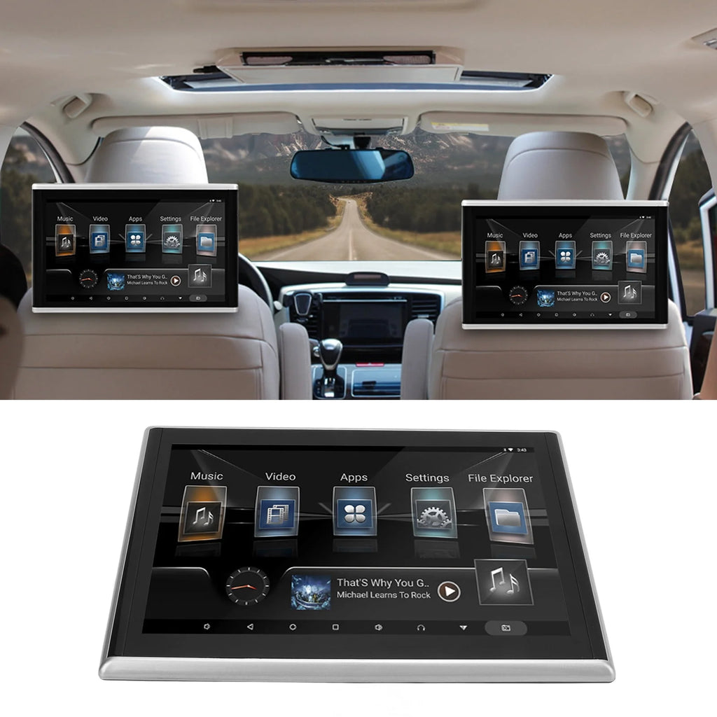 9in Car Headrest Monitor HD Touch Screen J6235