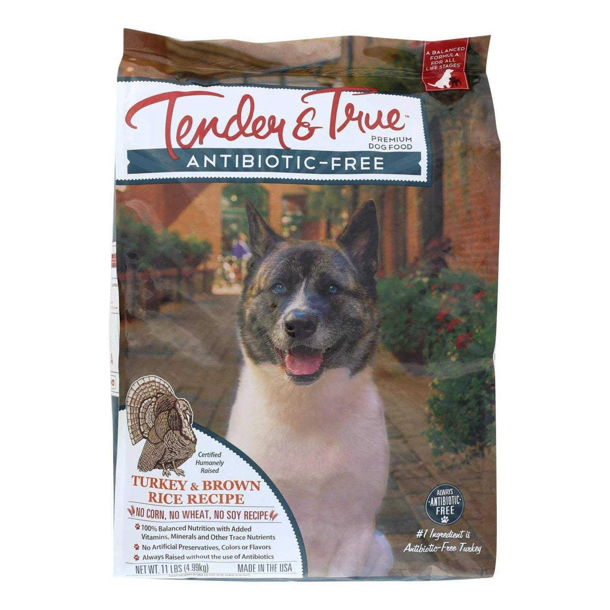 Turkey and Brown Rice Recipe Dry Dog Food X87521