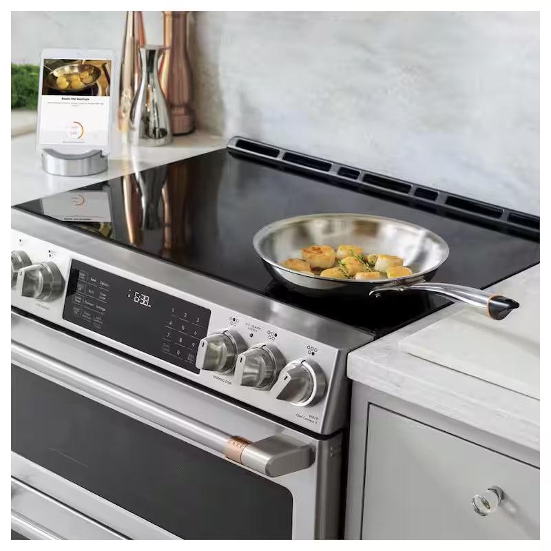 30 in. 5.7 cu. ft. Slide-In Induction Range with Convection Q5401