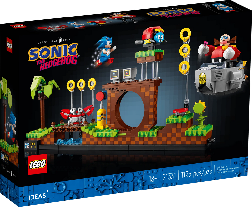 Collectible Set with Dr. Eggman Figure and Eggmobile C1333