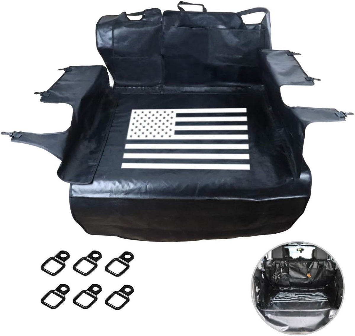 Pet Seat Covers Waterproof Heavy Duty Oxford Cargo Liner W1171