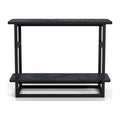 Oak Side Table with Lower Shelf P92013