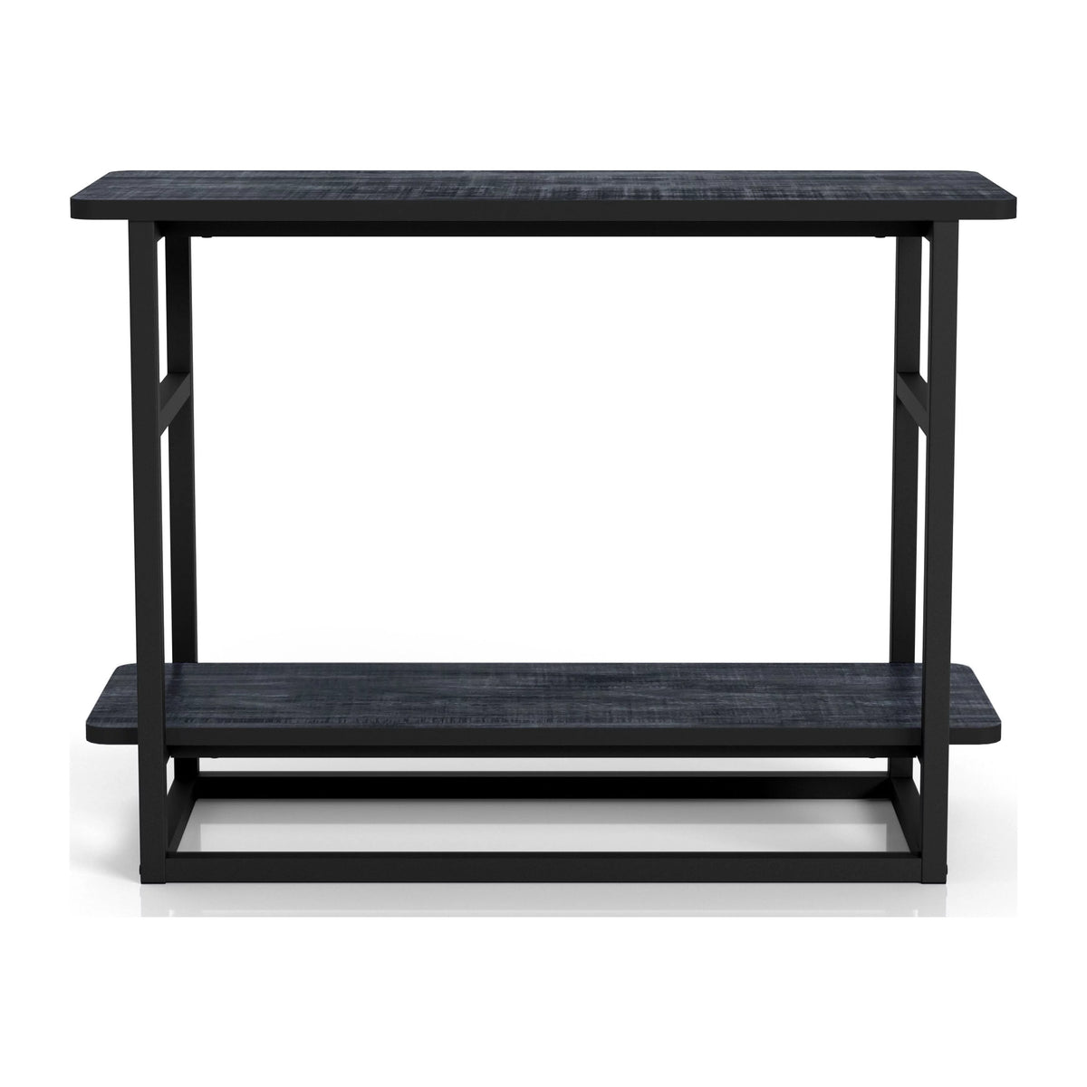 Oak Side Table with Lower Shelf P92013