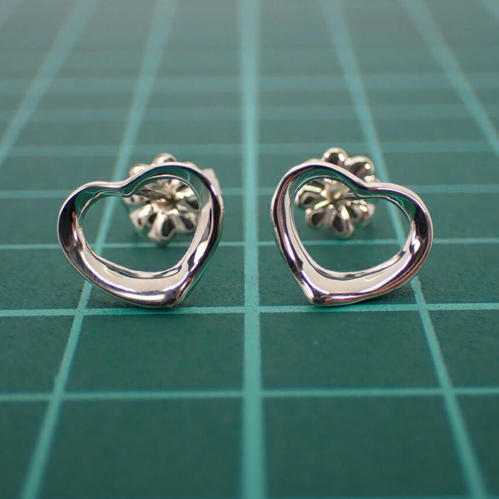 925 Open Heart Earrings A740810