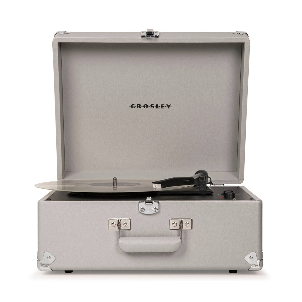 Gray Portable Turntable E1704