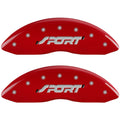 Red Sport Ford Caliper Covers B1212