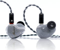 3D Printed Hybrid Driver In Ear Monitor with Detachable Cables P105