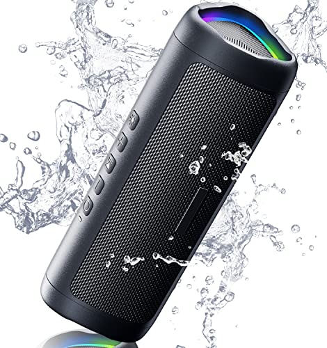 Black Portable Wireless IPX5 Waterproof Bluetooth Speaker X375