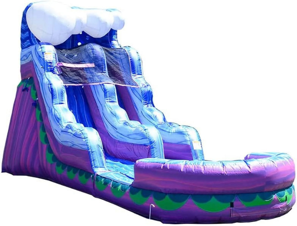 Commercial Grade Inflatable Water Slide with Splash Pool X3163