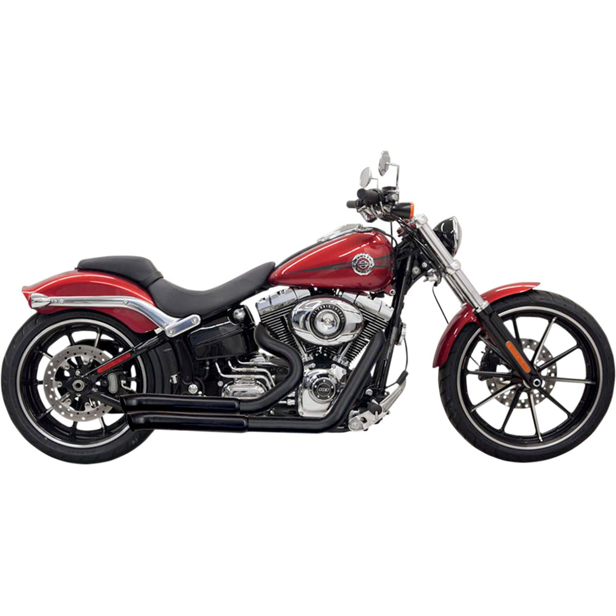 Black Turn-Out Exhaust D38999