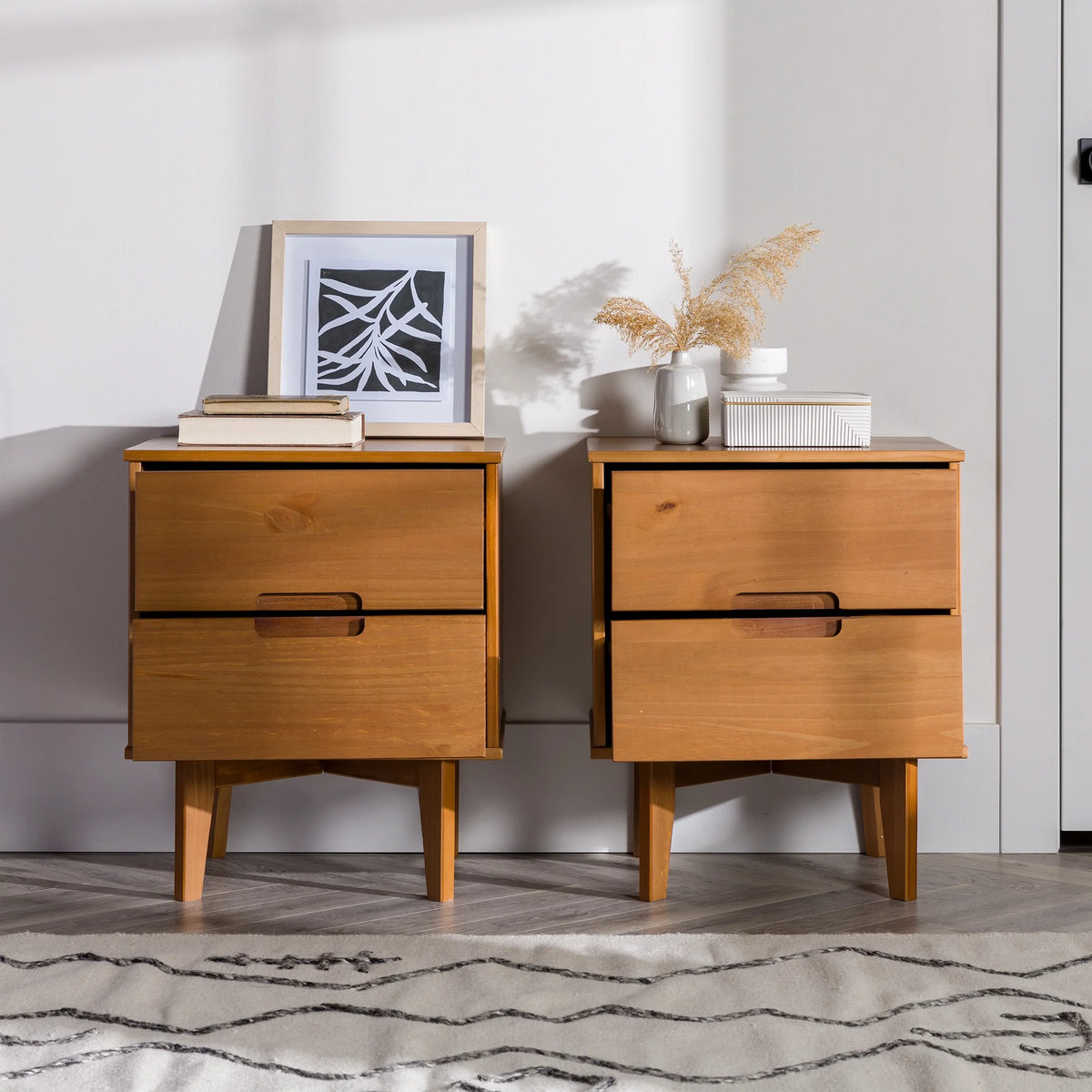 2-Drawer Nightstand H733809