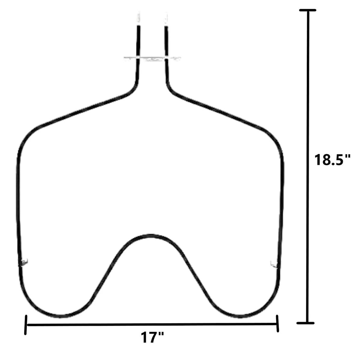 Electric Range Oven Bake Element 17" Heavy Duty W759