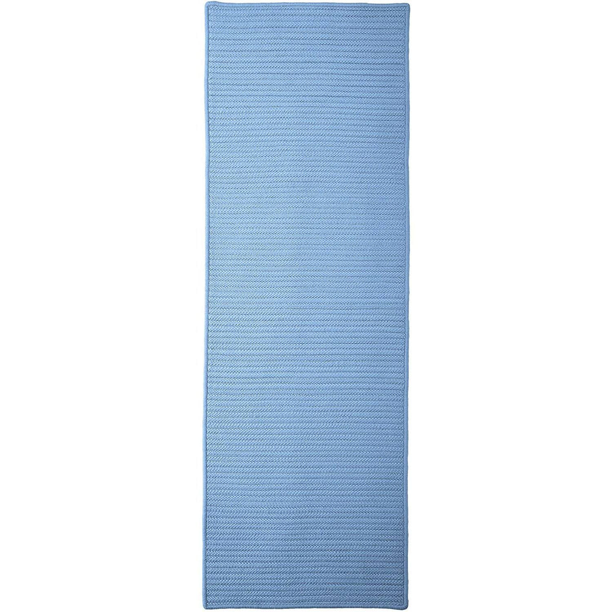 Blue Ice 2x10 Solid Rug V530