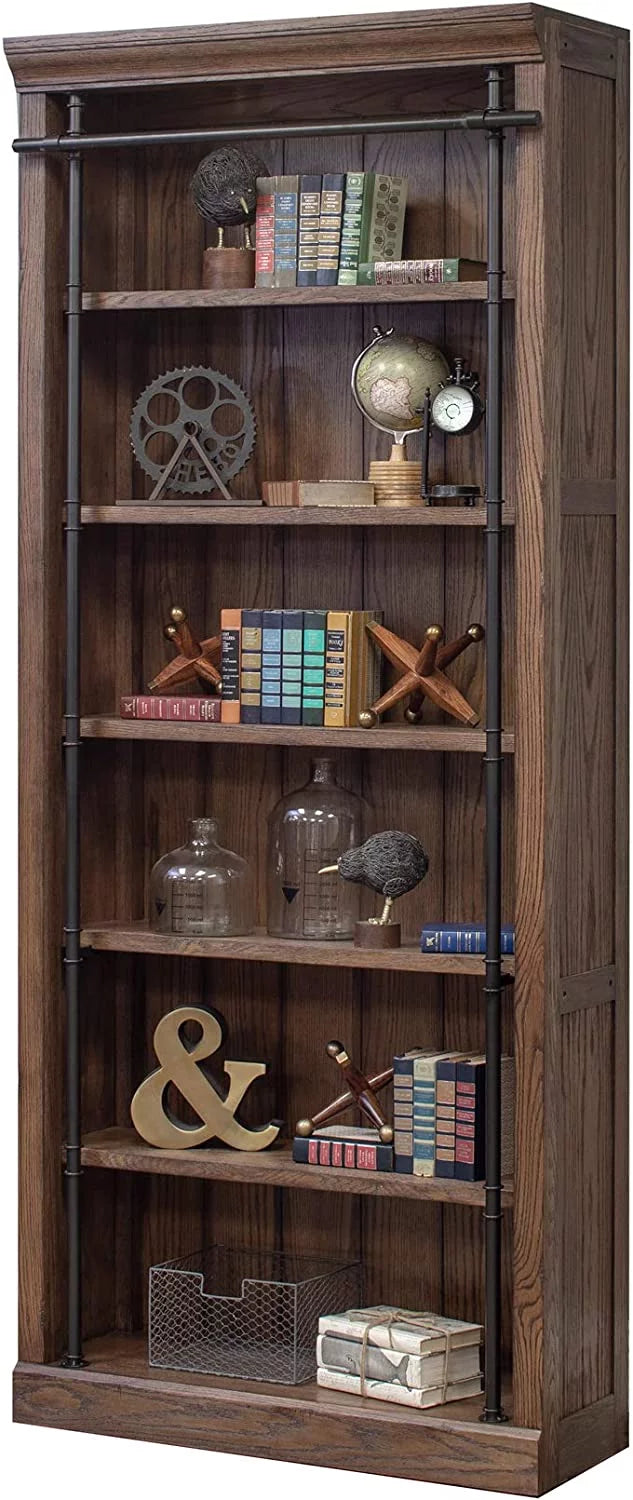 Fully Assembled Brown Bookcase D966017